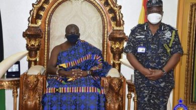 Photo of Asantehene scolds IGP over growing insecurity in Ghana