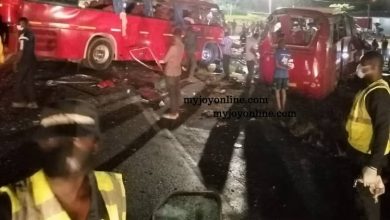 Photo of Bloody accident on Accra-Kumasi road kills 13