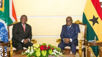 Photo of South Africa’s president tests positive for Covid days after visiting Ghana
