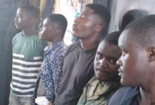 Photo of N/R: Five busted for robbery including a man in military uniform [Photos]