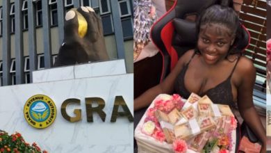 Photo of Video: GRA wants to collect tax from birthday girl who received GHS50,000 cash gift