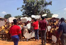 Photo of Videos: Teachers, students demonstrate over ‘shit bombing’ at Ananekrom Basic School