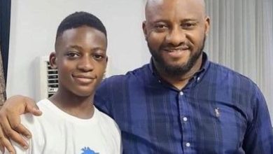 Photo of Nigerian actor Yul Edochie loses first son