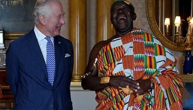 Photo of King Charles welcomes Asantehene to Buckingham Palace ahead of coronation