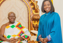 Photo of Asantehene commends Diana Hamilton for her contribution to growth of gospel industry