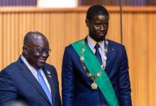 Photo of Bassirou Faye sworn in as Senegal’s youngest President